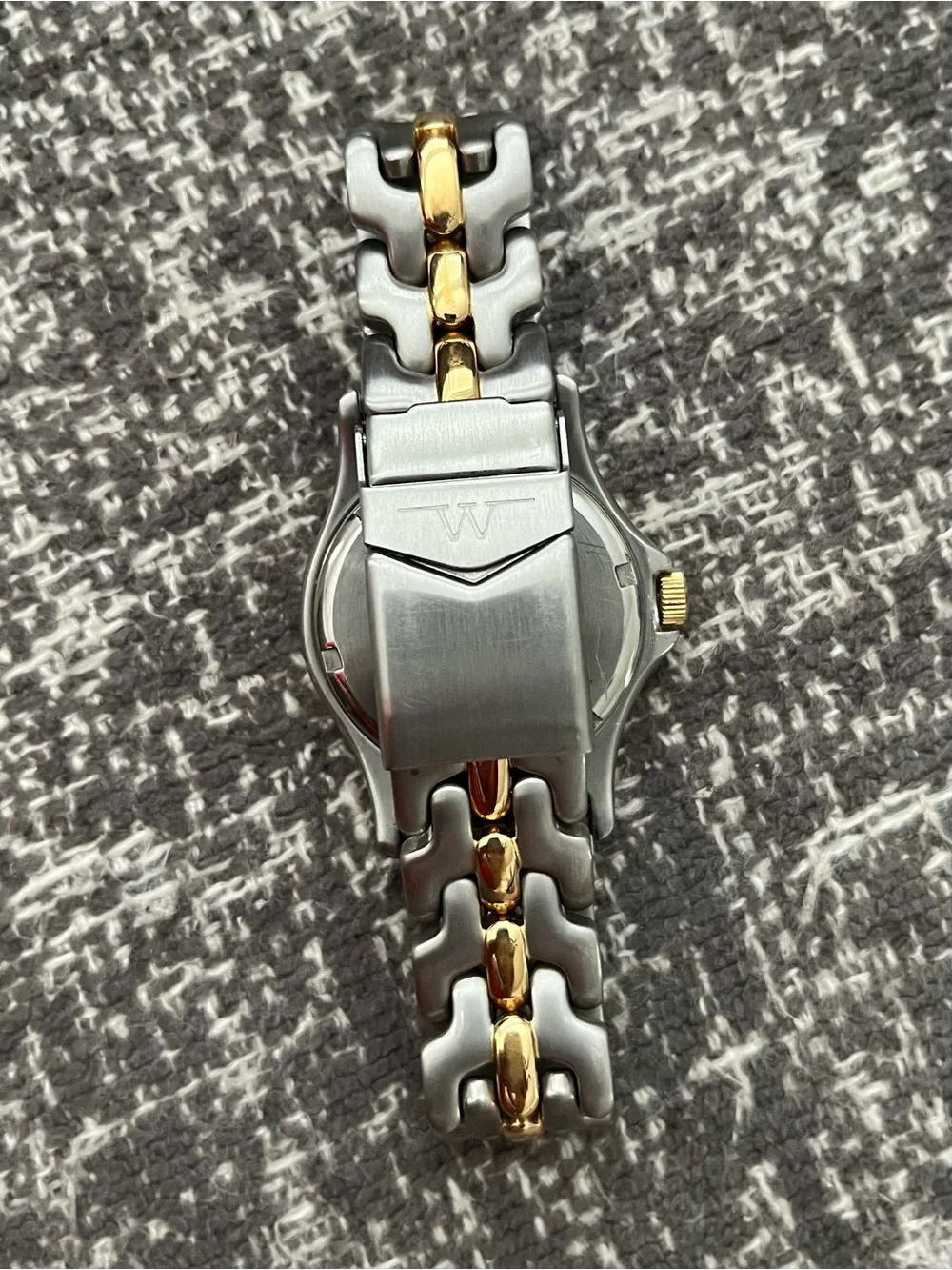 Wittnauer Two-Tone Gold & Silver Watch. Unisex GUC